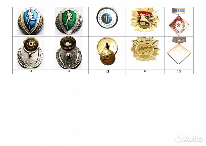 Нагрудные знаки классных специалистов и другие