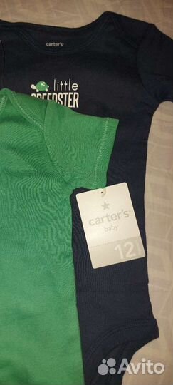 Carters новый набор тройка 12м