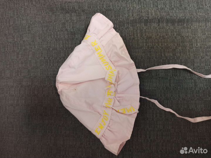 Панама и бандана для девочки