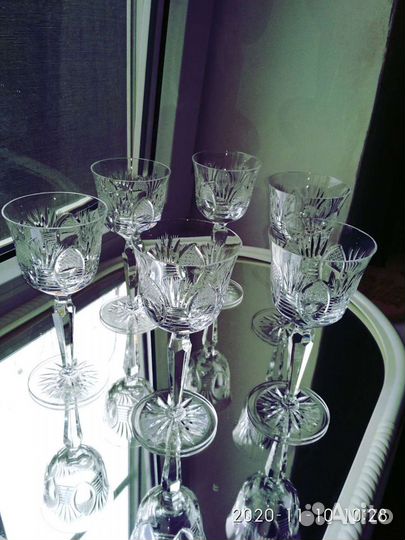 Рюмка Фужеры,про-во Чехия,Воhemia