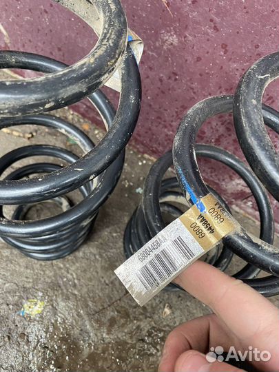 Пружины задние jeep Wrangler 2 шт