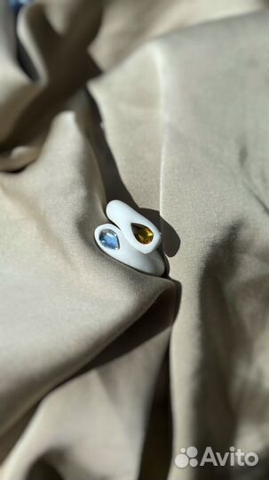 Колечко с камнем