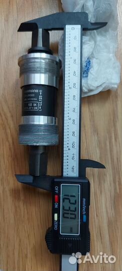 Каретка для велосипеда Shimano 68*122.5(123LL)