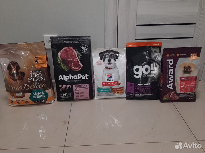 Корм для собак Hill's, royal canin и другие