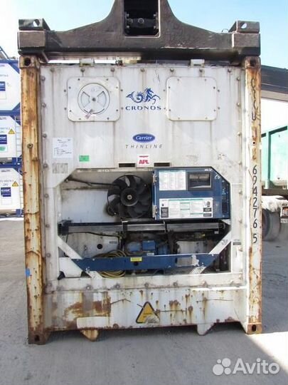 Рефконтейнер 40-футов crxu 694276-5 carrier