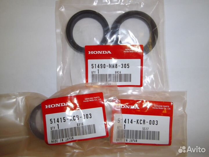 Ремкомплект вилки для CB-1, CB400SF, VRX400, bros