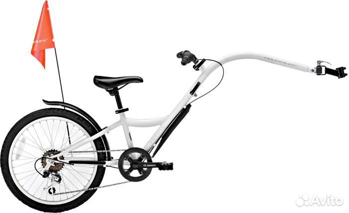 Детский велоприцеп