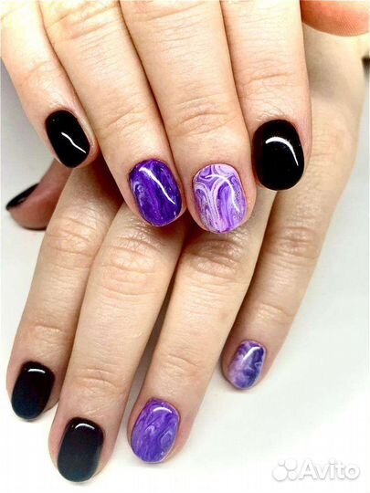 Маникюр гель лак