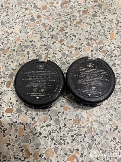 Тени для век однушки NYX оригинал