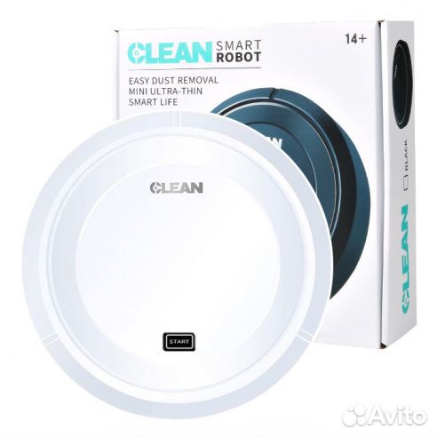 Робот пылесос Clean SMART Robot, цвет белый