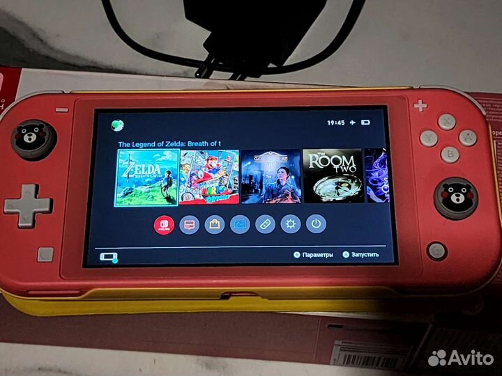 Nintendo switch lite (прошитая)