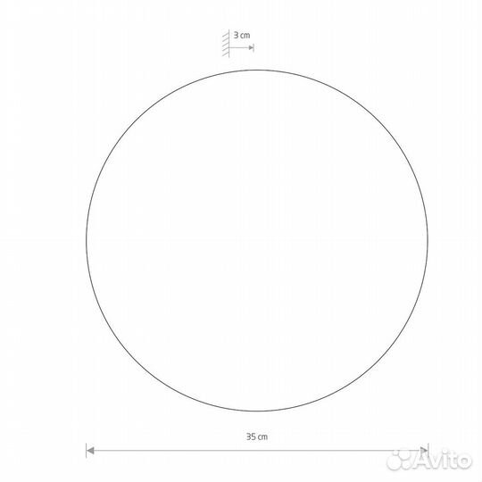 Nowodvorski 10348 Ring Led L бра
