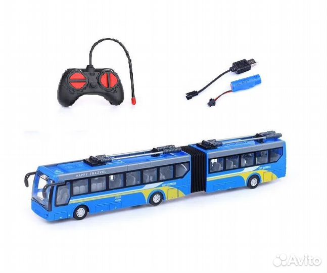 Радиоуправляемый Троллейбус 36 см на аккум 8095