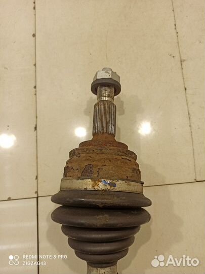 Полуось (привод) (передний, левый) (Peugeot 3008)