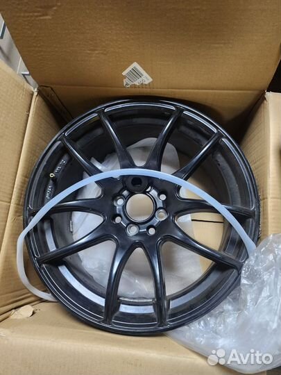 Диски r17 4x100 cr-kiwami black-mat