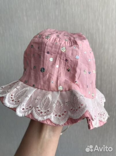 Летние панамы и косынки, детские