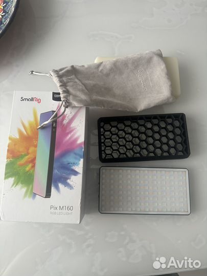 Цветной RGB свет накамерный smallrig pix m160