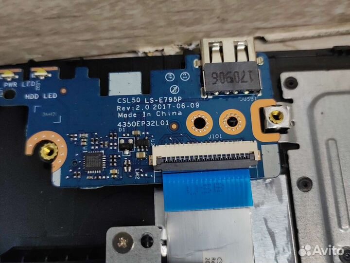 Плата юсб hp 250 g6