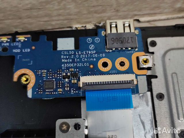 Плата юсб hp 250 g6