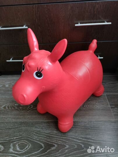 Резиновый ослик попрыгун