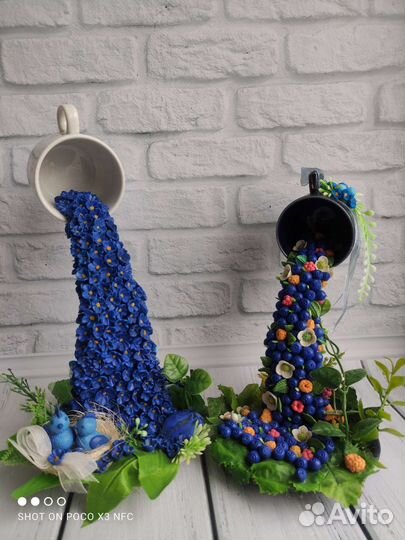 Чашка парящая для декора