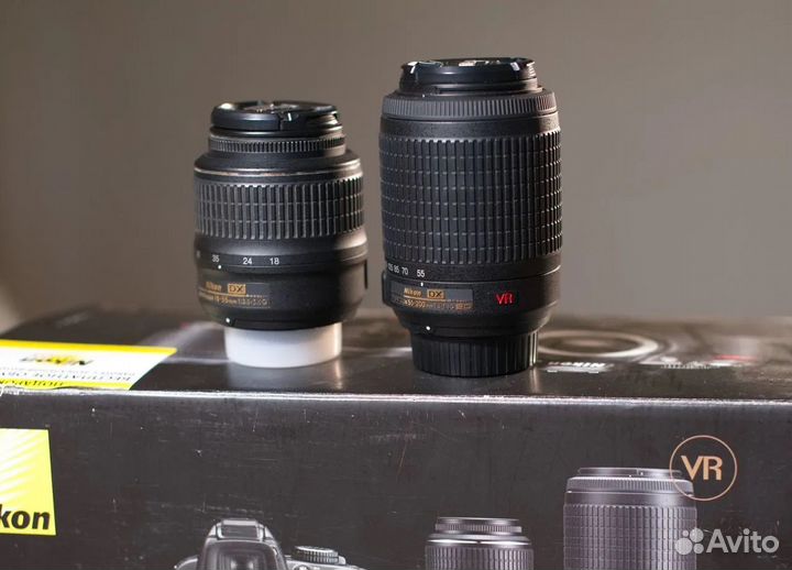 Комплект Nikon D3100 Фотоаппарат + Объективы и тд