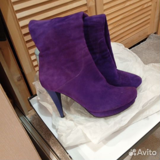 Сапоги женские натуральная кожа 37