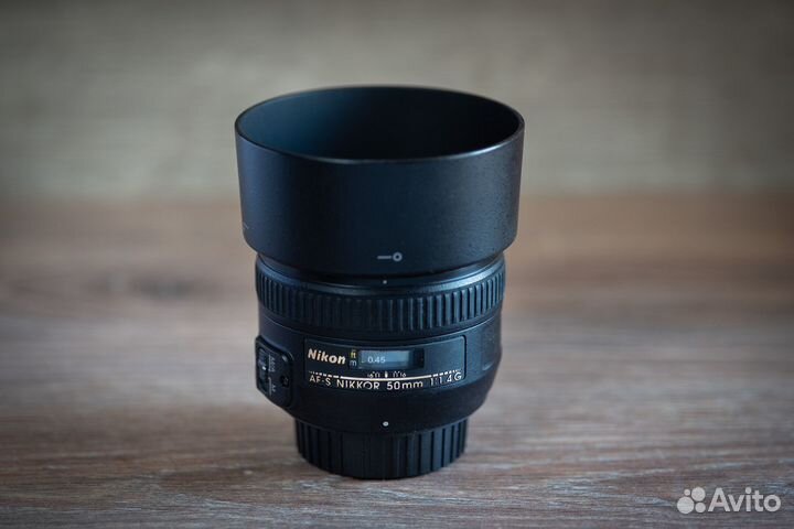 Nikon AF-S Nikkor 50mm 1:1.4G полный комплект,плюс
