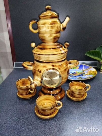 Деревянный самовар