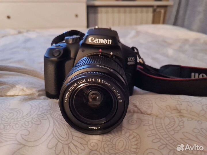 Зеркальный фотоаппарат canon eos 4000d