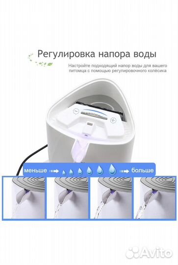 Фонтан поилка для животных