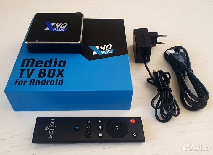 Тв приставка UgoosX4Q Plus 4/64Gb. SMART tv