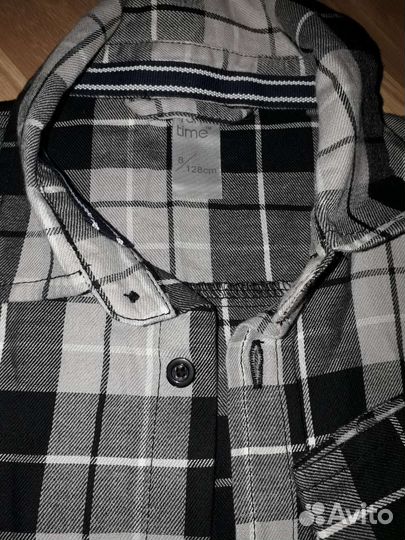 Рубашка для мальчика, 128