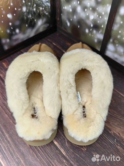 Слиперы Ugg Slippers Scuffette Platform Chestnut