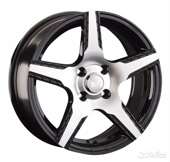 R16 4x100 7J ET38 D73,1 LS Wheels 888 BKF