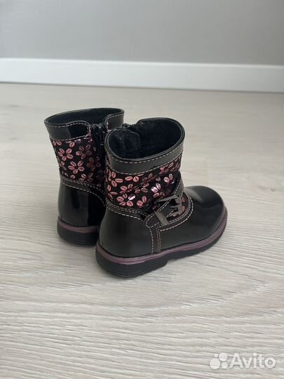 Ботинки демисезонные для девочки 20 размер
