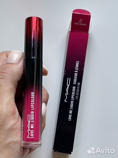 MAC Жидкая губная помада Love Me - 494 Hey, Good