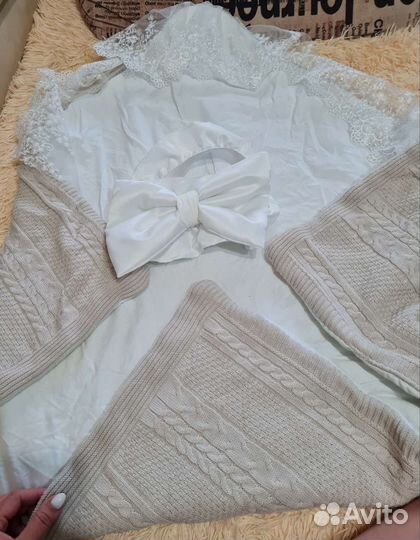 Детское одеяло на выписку