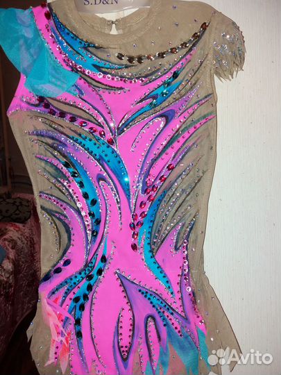 Купальник для художественной гимнастики 128