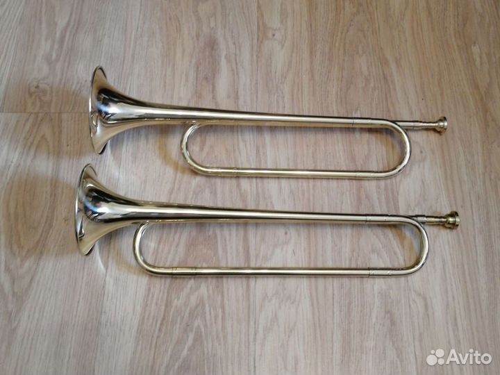 Горн пионерский с вымпелом