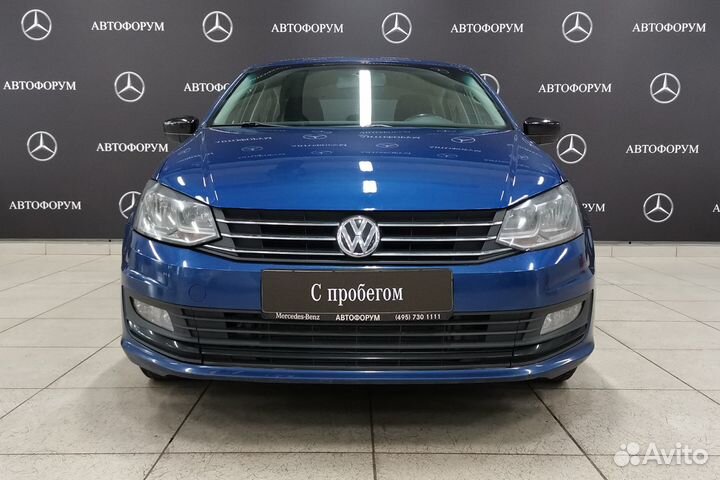Volkswagen Polo 1.6 AT, 2019, 135 798 км