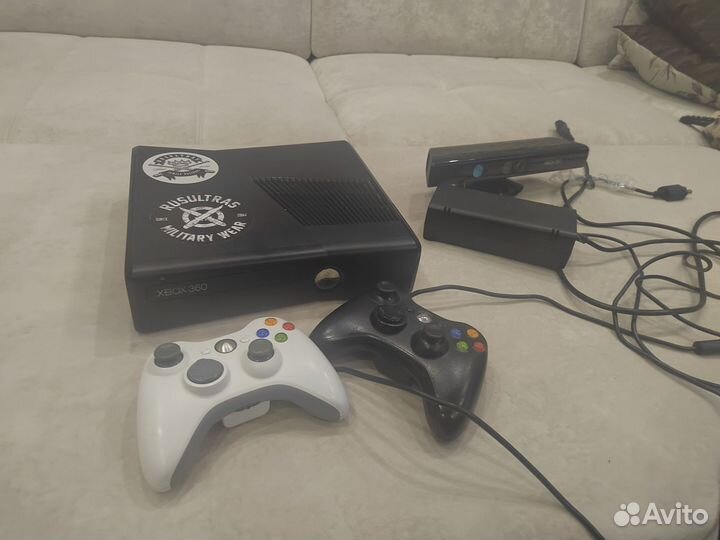 Xbox 360 прошитый+kinnect 120 gb