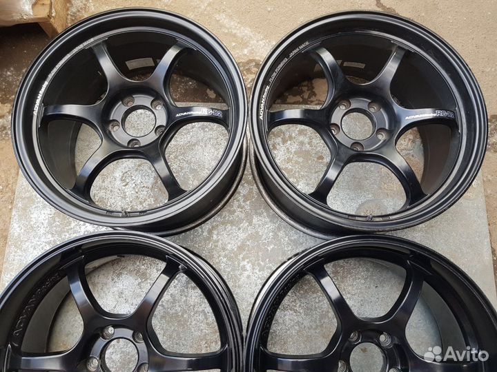 18 оригинал Advan Racing RG-D пары 9 и 9.5J