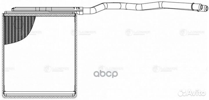 Радиатор отопителя Mazda 3 (BK) (02) LRH2561