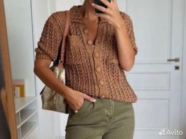 Джемпер вязанный