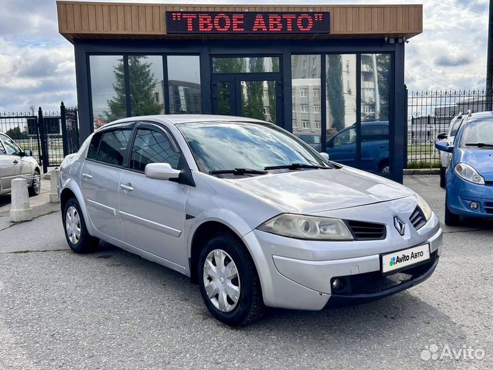 Renault Megane 1.6 AT, 2007, 204 257 км