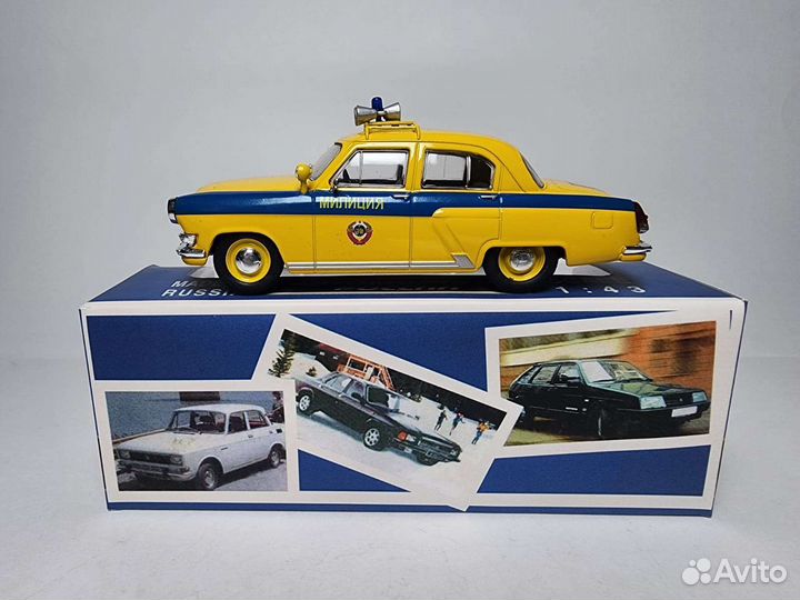 Газ -21/22 Волга гаи Deagostini 1:43