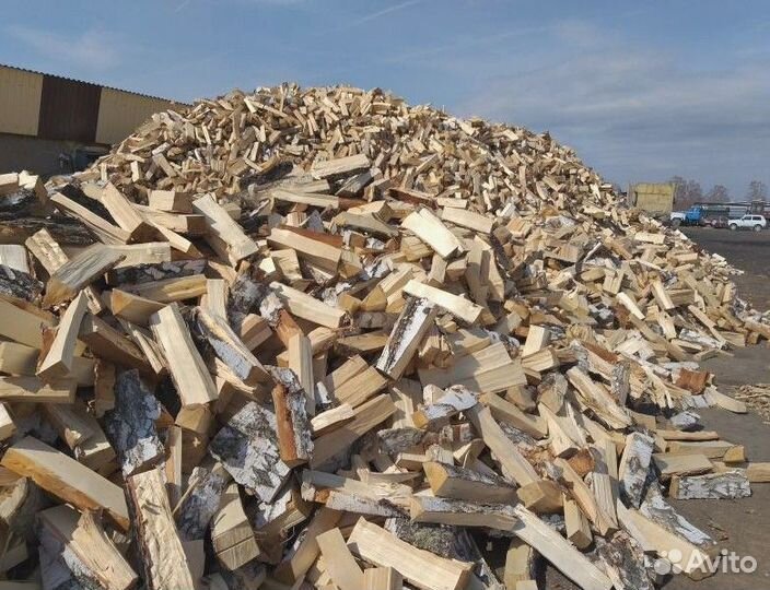 Дрова березовые колотые