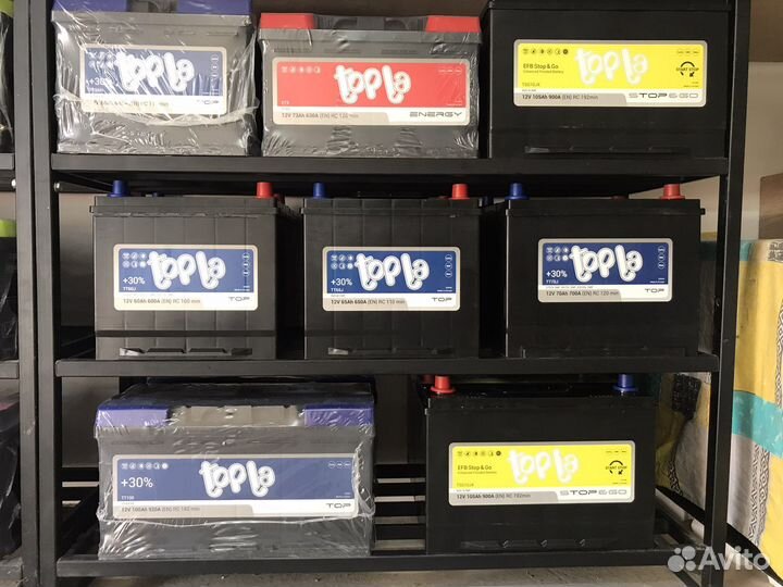 Аккумуляторы Автомобильные новые