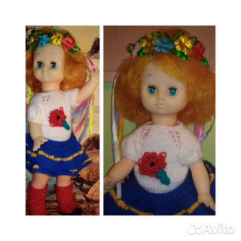 Кукла Ася УССР Донецк, 36 см